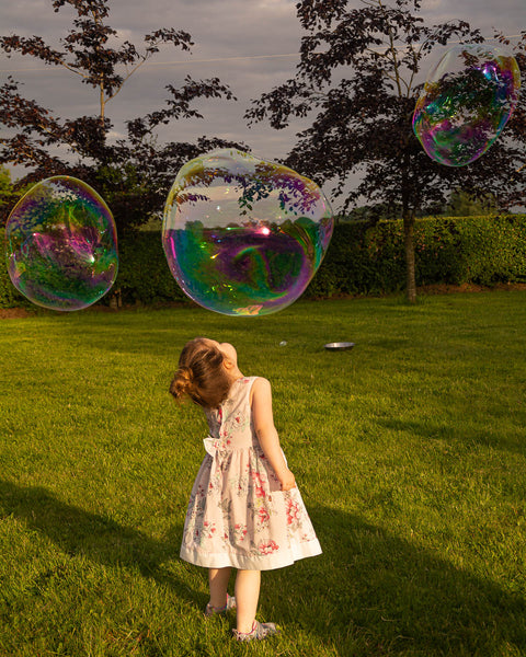 Seeing life through the colour of a bubble