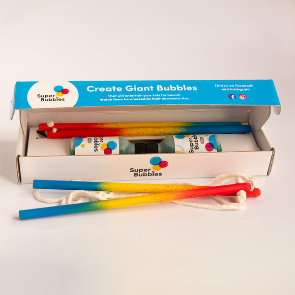 Super Bubbles Ireland | Bubble solution with wand